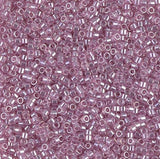 DB1482 11/0 Transparent Light Rose Luster Miyuki Delica 