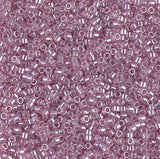 DB1482-1 11/0 Transparent Light Rose Luster Miyuki Delica