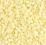 DB1491 11/0 Opaque Pale Yellow Miyuki Delica
