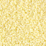 DB1491-1 11/0 Opaque Pale Yellow Miyuki Delica 