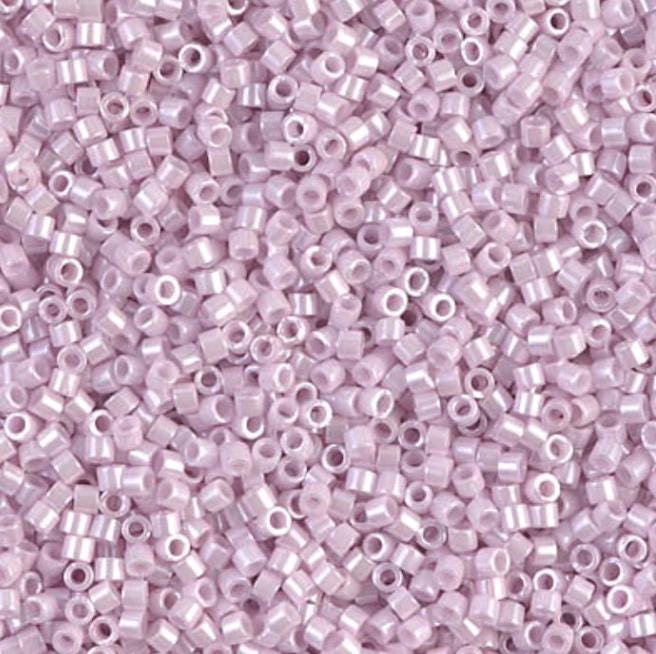DB1534-1 11/0 Opaque Pale Rose Ceylon Miyuki Delica 