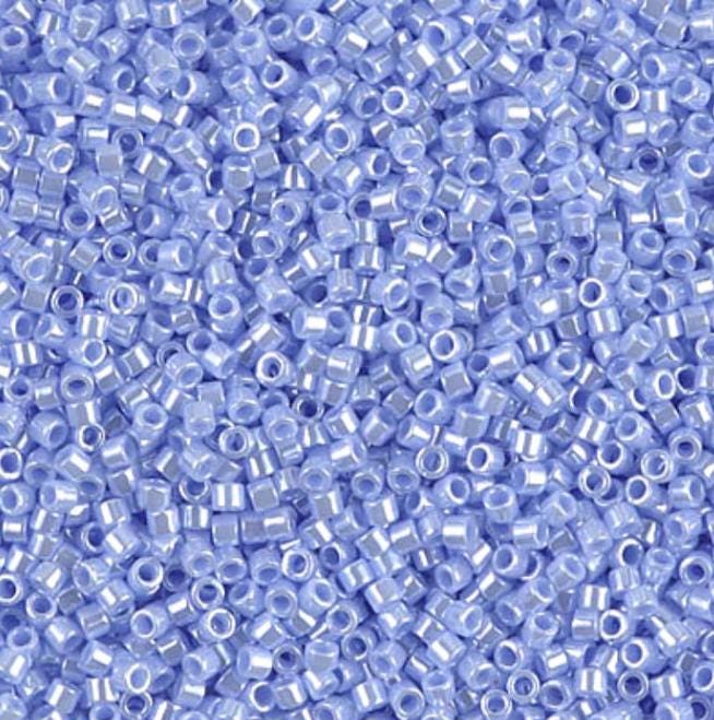 DB1568 11/0 Opaque Agate Blue Luster Miyuki Delica 