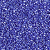 DB1569 11/0 Opaque Cyan Blue Luster Miyuki Delica 