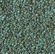 DB2264 11/0 Opaque Turquoise Blue Picasso Miyuki Delica