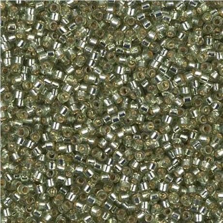 DB2163 11/0 Duracoat Silver Lined Dyed Willow Miyuki Delica 