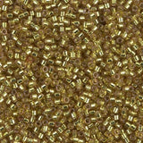 DB2164 11/0 Duracoat Silver Lined Dyed Zest Miyuki Delica