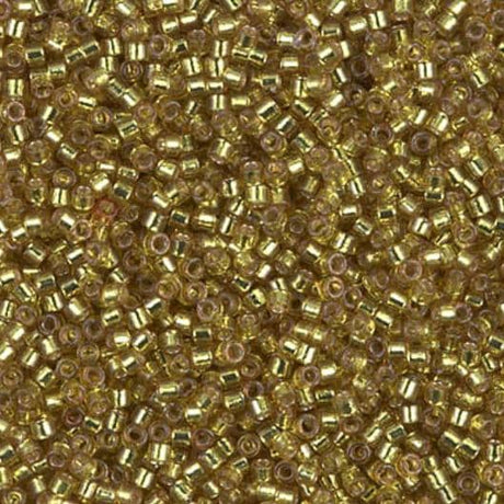 DB2164 11/0 Duracoat Silver Lined Dyed Zest Miyuki Delica