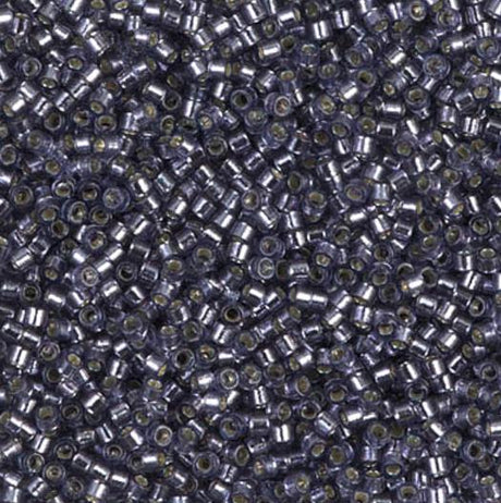 DB2167 11/0 Duracoat Silver Lined Dyed Persian Blue Miyuki Delica
