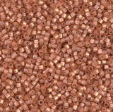 DB2172 11/0 Duracoat Silver Lined Dyed Rose Copper Miyuki Delica