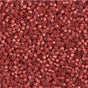 DB2173 11/0 Duracoat Semi Frosted Silver Lined Dyed Light Watermelon Miyuki Delica 