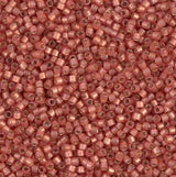 DB2178 11/0 Duracoat Silver Lined Dyed Papaya Miyuki Delica