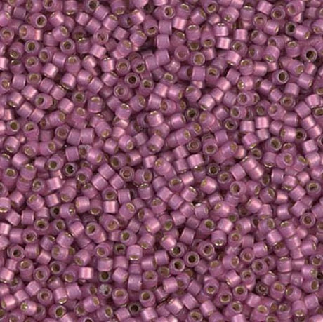 DB2181 11/0 Duracoat Silver Lined Dyed Hydrangea Miyuki Delica