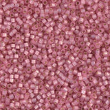 DB2189 11/0 Duracoat Semi Frosted Silver Lined Dyed Honeysuckle Miyuki Delica