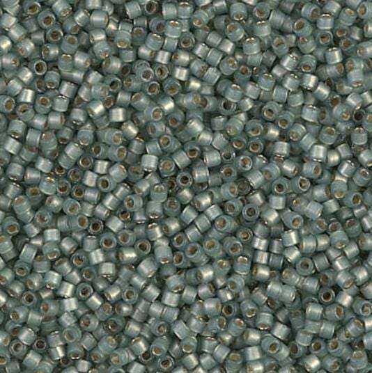 DB2190 11/0 Duracoat Silver Lined Dyed Laurel Miyuki Delica