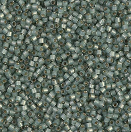 DB2190 11/0 Duracoat Silver Lined Dyed Laurel Miyuki Delica