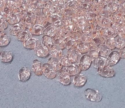 MiniDuo Rosaline 2-Hole 2x4mm Czech Glass, 70120-10 Grams