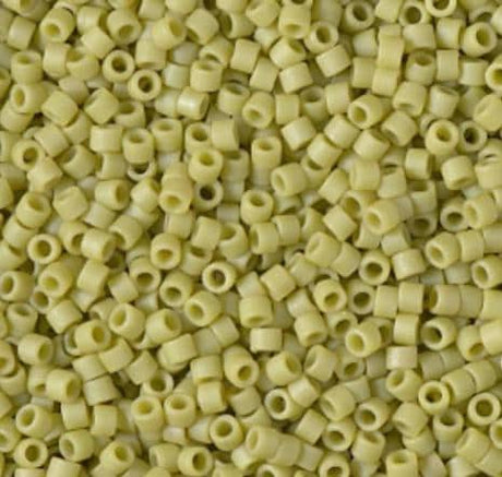 DB2290 11/0 Matte Opaque Glazed Spring Green Miyuki Delica