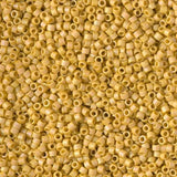 DB2302 11/0 Matte Opaque Glazed Citron AB Miyuki Delica