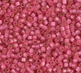 DB2175 11/0 Duracoat Semi Frosted S/L Dyed Hibiscus Miyuki Delica