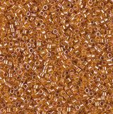 DB1702 11/0 Copper Pearl Lined Marigold Miyuki Delica 