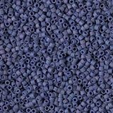 DB2319 11/0 Matte Opaque Glazed Navy AB Miyuki Delica