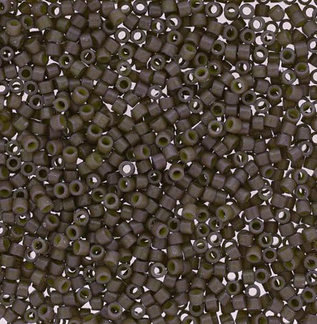 DB2365 11/0 Duracoat Opaque Dyed Taupe Miyuki Delica