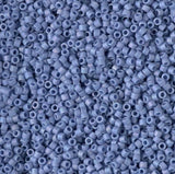 DB2318 11/0 Matte Opaque Glazed Mermaid Blue AB Miyuki Delica