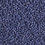 DB2319 11/0 Matte Opaque Glazed Navy AB Miyuki Delica 