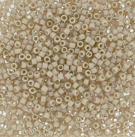 DB2362 11/0 Duracoat Opaque Dyed Flax Miyuki Delica 