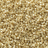 DB2501 11/0 Duracoat Galvanized Pale Gold Miyuki Delica