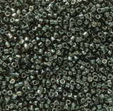 DB2507 11/0 Duracoat Galvanized Black Moss Miyuki Delica