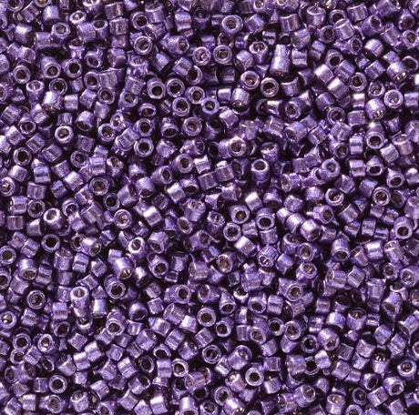 DB2509 11/0 Duracoat Galvanized Dark Lilac Miyuki Delica
