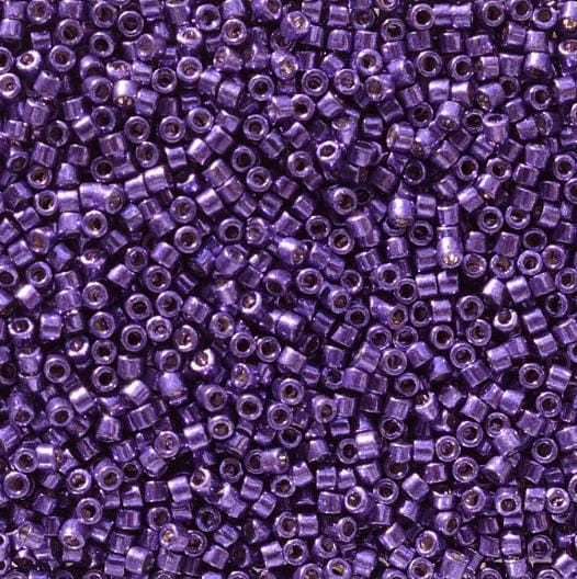 DB2510 11/0 Duracoat Galvanized Lilac Night Miyuki Delica