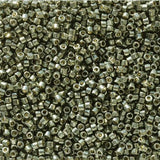 DB2512 11/0 Duracoat Galvanized Dark Steel Green Miyuki Delica