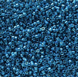 DB2514 11/0 Duracoat Galvanized Dark Capri Blue Miyuki Delica