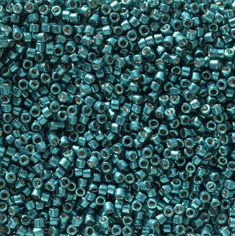 DB2515 11/0 Duracoat Galvanized Poseidon Blue Miyuki Delica