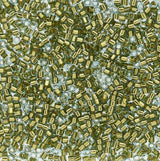 DB2522 11/0 Golden Mint Special Plating / 24K Gold Lined Miyuki Delica