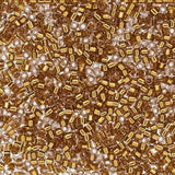 DB2524 11/0 Rose Gold Special Plating / 24K Gold Lined Miyuki Delica