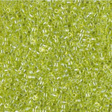 DB1888 11/0 Transparent Chartreuse Luster Miyuki Delica 