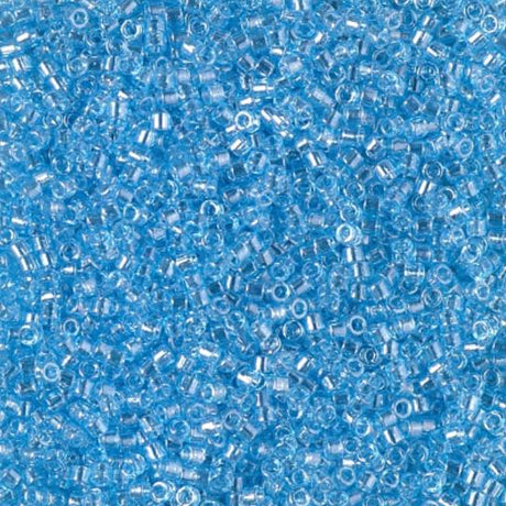 DB1890 11/0 Transparent Sky Blue Luster Miyuki Delica 