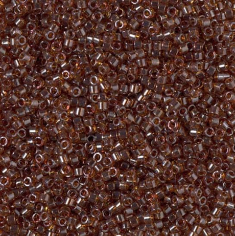 DB1891 11/0 Transparent Dark Topaz Luster Miyuki Delica 