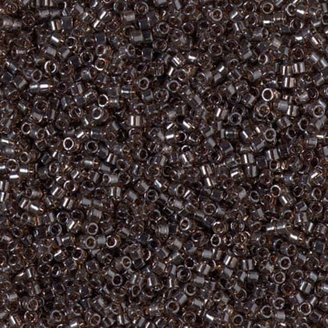 DB1892 11/0 Transparent Sable Brown Luster Miyuki Delica 