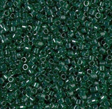 DB1894 11/0 Transparent Emerald Luster Miyuki Delica
