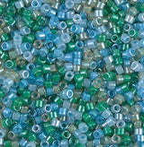 DB2067 11/0 Luminous Mix 7 Miyuki Delica Mermaid Waters Mix