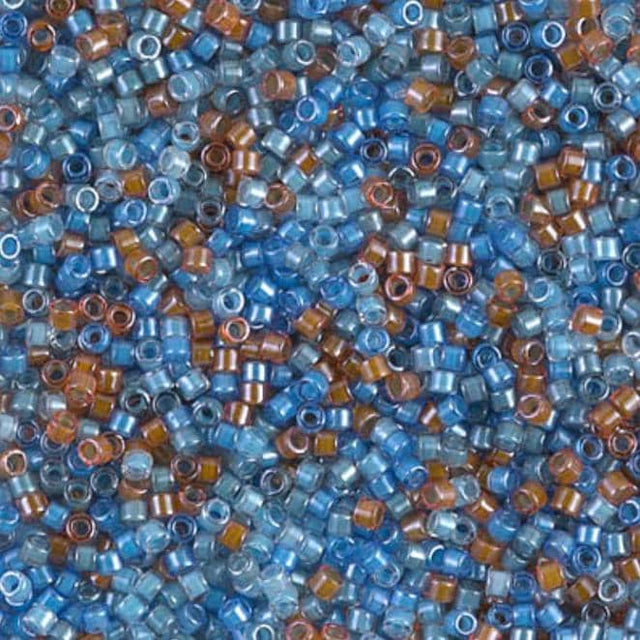 DB2068 11/0 Luminous Mix 8 Miyuki Delica River and Pebble Mix
