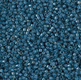 DB2384 11/0 Inside Dyed Stormy Blue Miyuki Delica