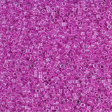 DB2038 11/0 Luminous Plum Crazy Miyuki Delica 
