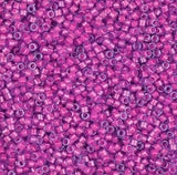 DB2049 11/0 Luminous Hot Pink Miyuki Delica