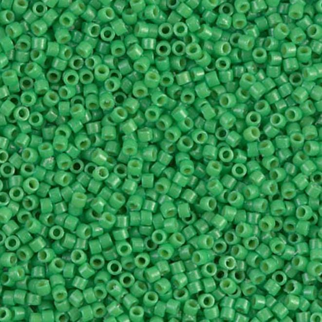 DB2126 11/0 Duracoat Opaque Fiji Green Miyuki Delica