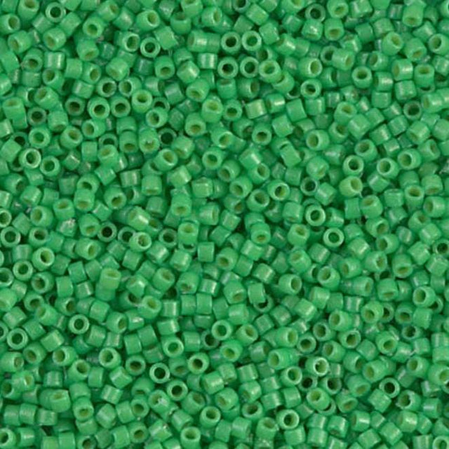 DB2126 11/0 Duracoat Opaque Fiji Green Miyuki Delica